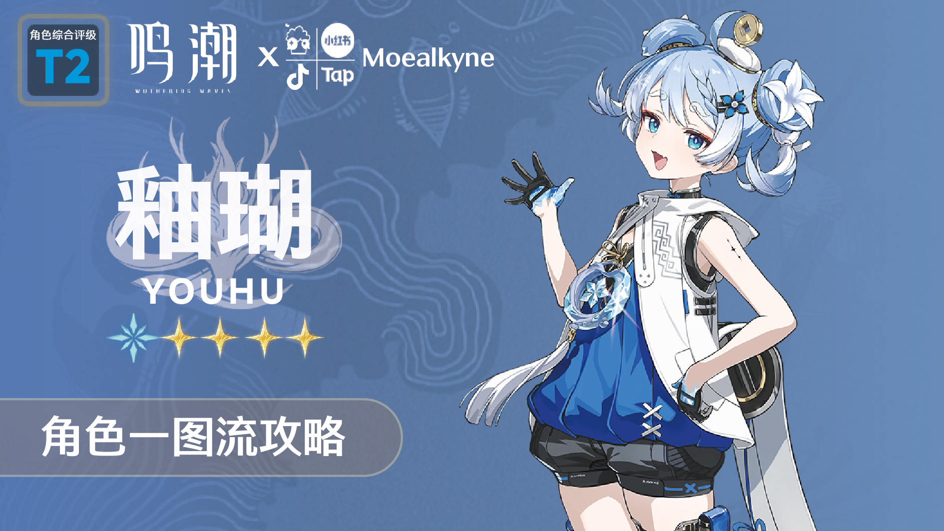 鸣潮【Moealkyne】釉瑚角色一图流攻略