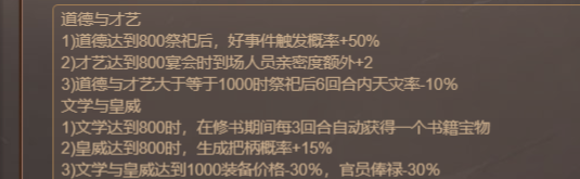 皇帝成长计划2游戏策卡内容、常用天命效果描述帖（自用）