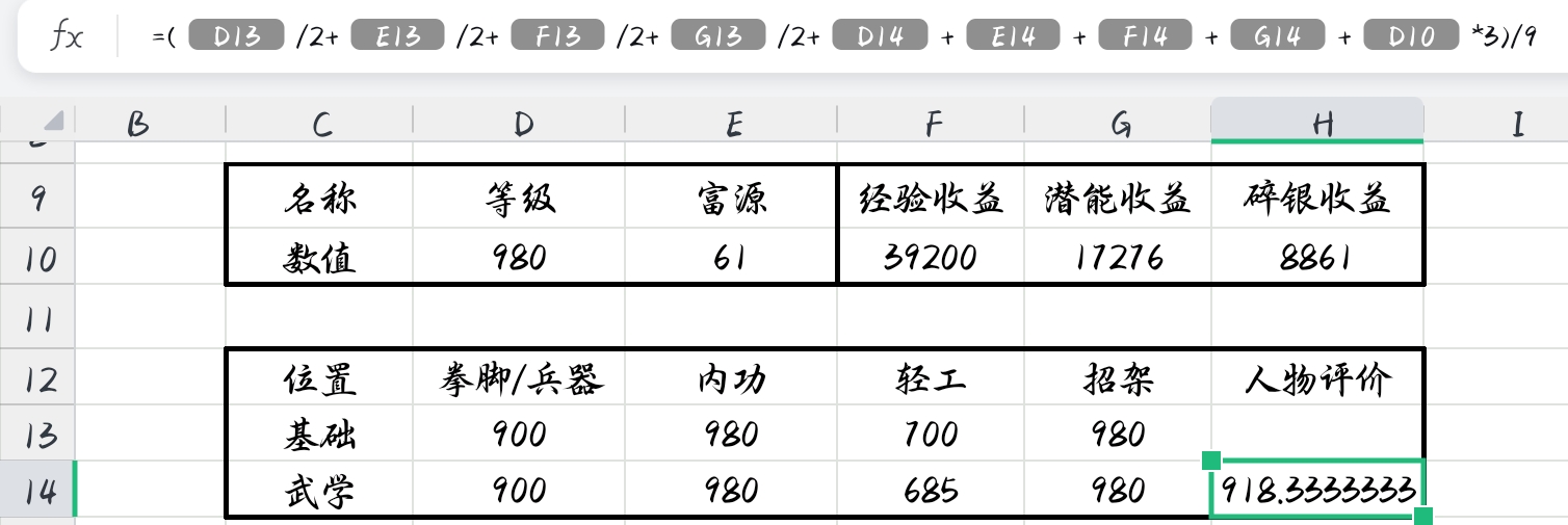 放置江湖经验获取与评价系统