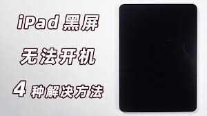 解决iPad黑屏问题的方法